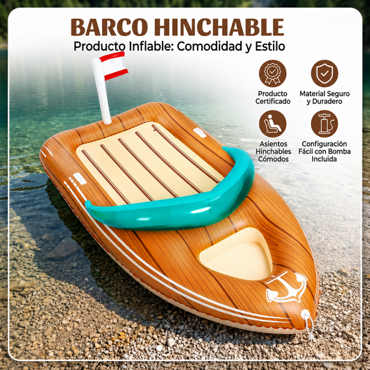 AQUORA™| Barco Hinchable Premium